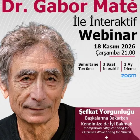 Dr. Gabor Maté ile İnteraktif Webinar card