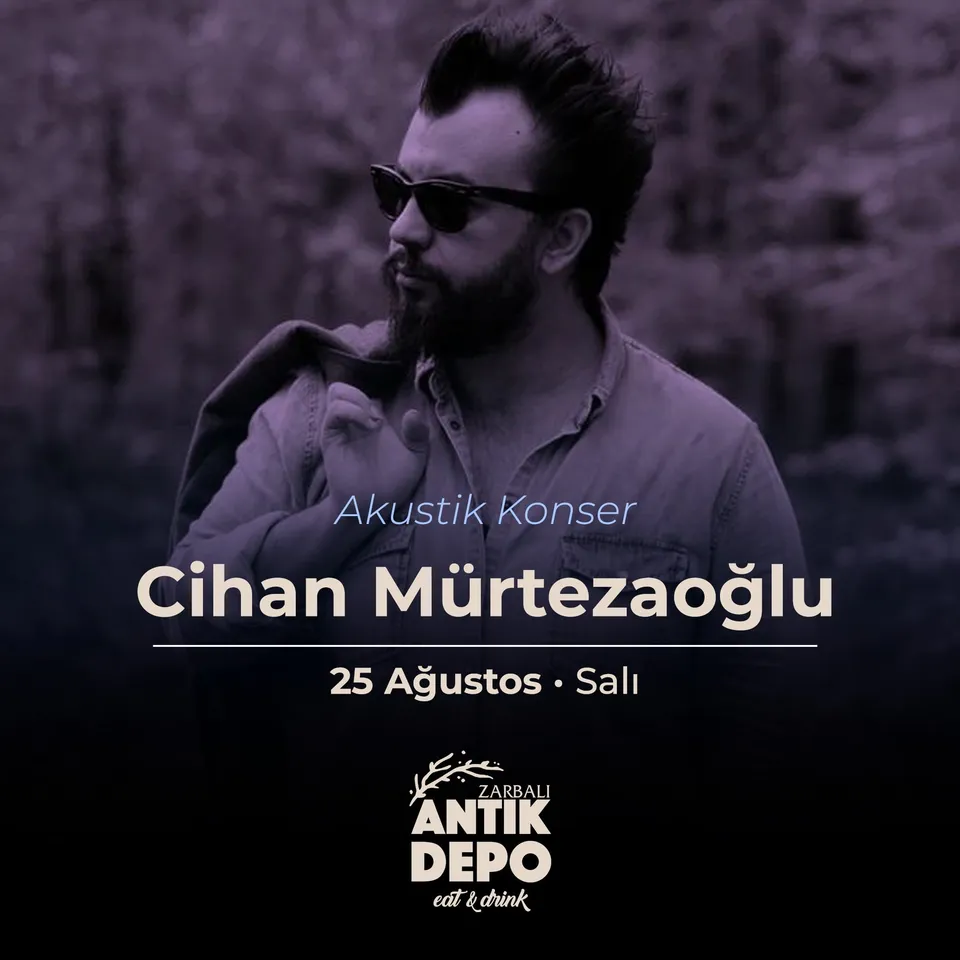 Cihan Mürtezaoğlu Akustik Konser card