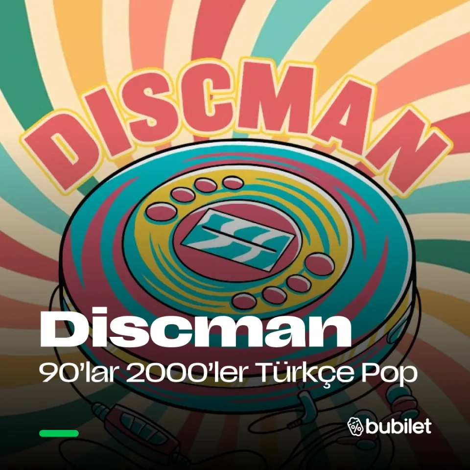 Discman 90’lar & 2000’ler Türkçe Pop Gecesi card