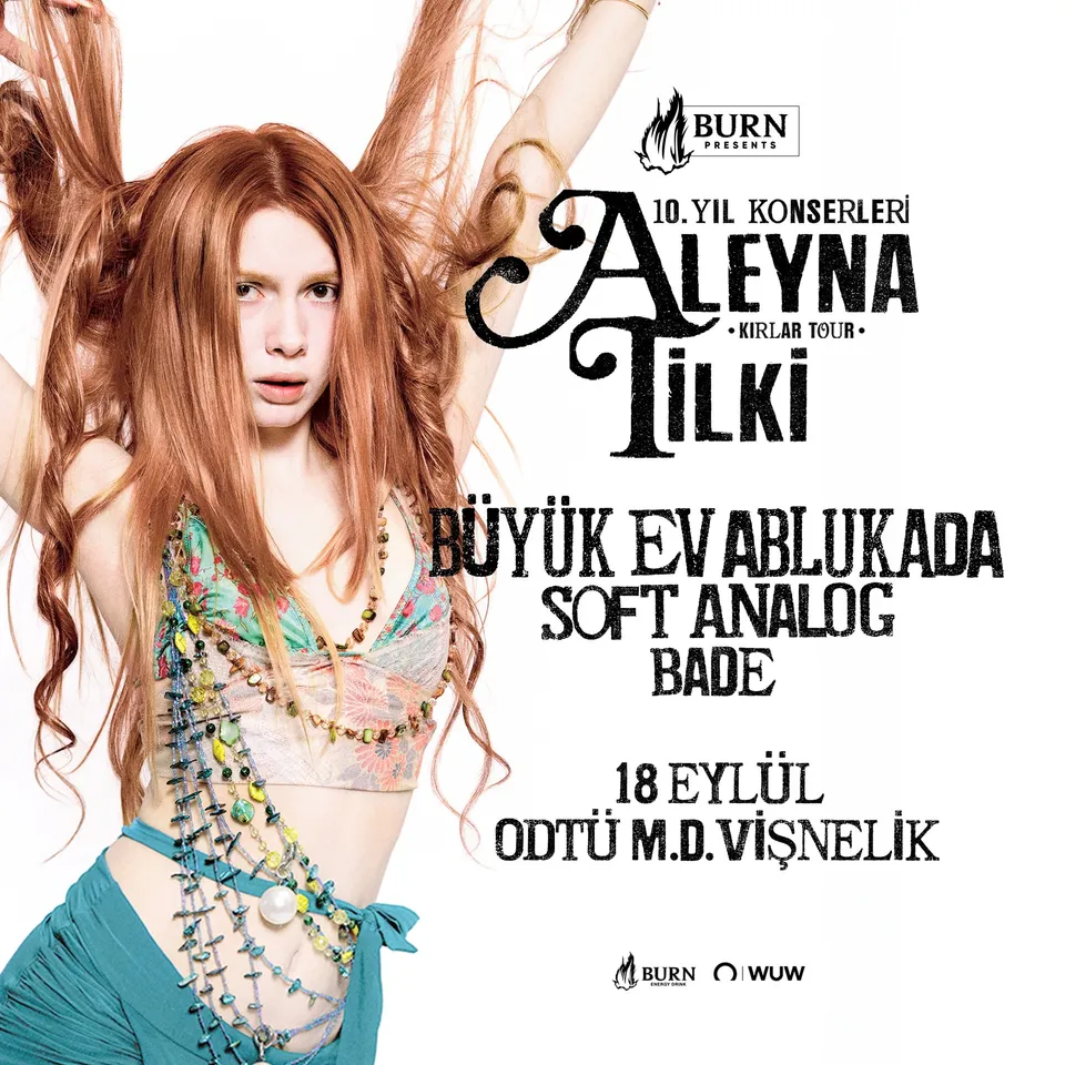 Aleyna Tilki 10. Yıl Konser Serisi Kırlar Turnesi card