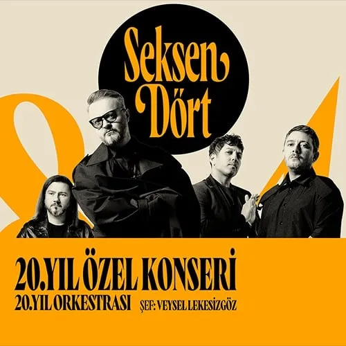 Seksendört 20. Yıl Özel Konseri card