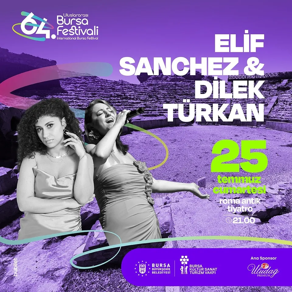 Elif Shanchez & Dilek Türkan - 64. Bursa Festivali card