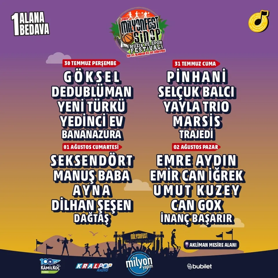 Milyonfest Sinop - 2026 thumbnail