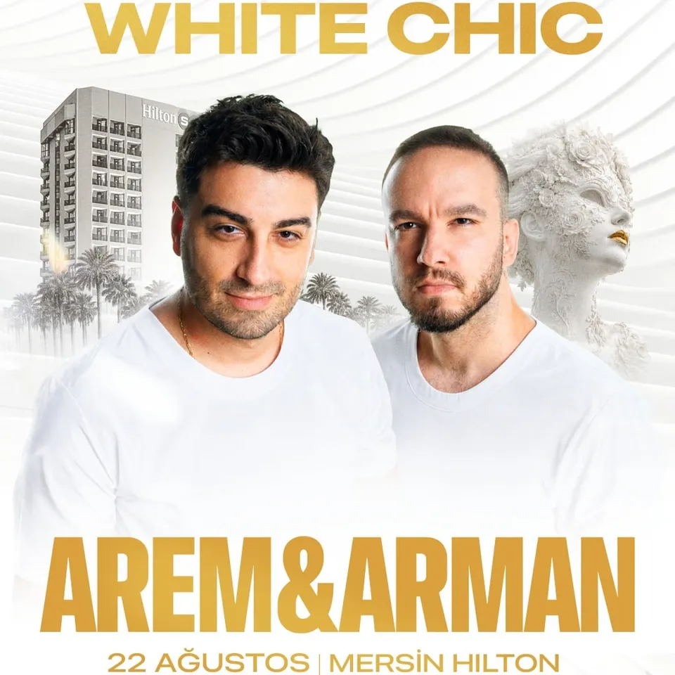 White Chic: Arem & Arman Pool Garden Series | Mersin HiltonSA card