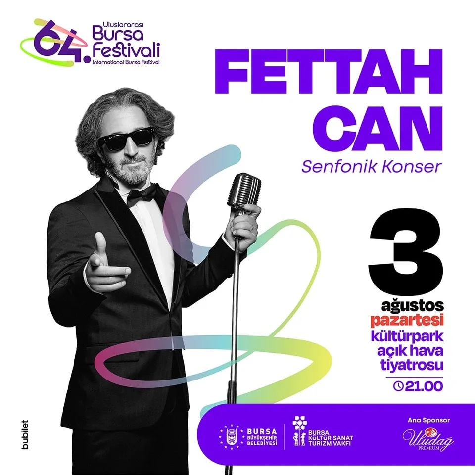 Fettah Can Senfonik Konser - 64. Bursa Festivali card