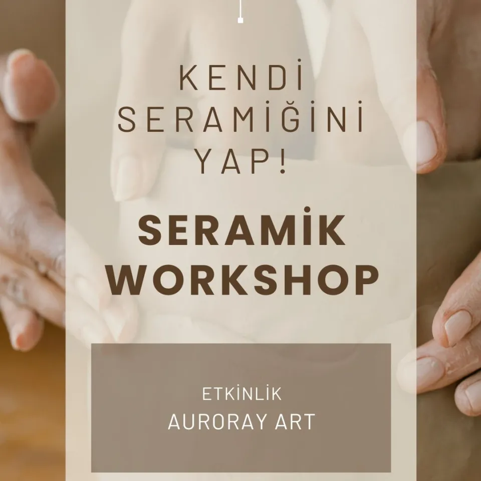 Auroray Art İle Seramik Workshop card