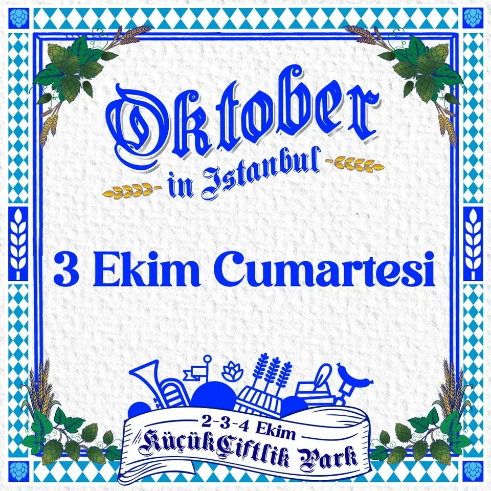 Oktober in Istanbul - Cumartesi card