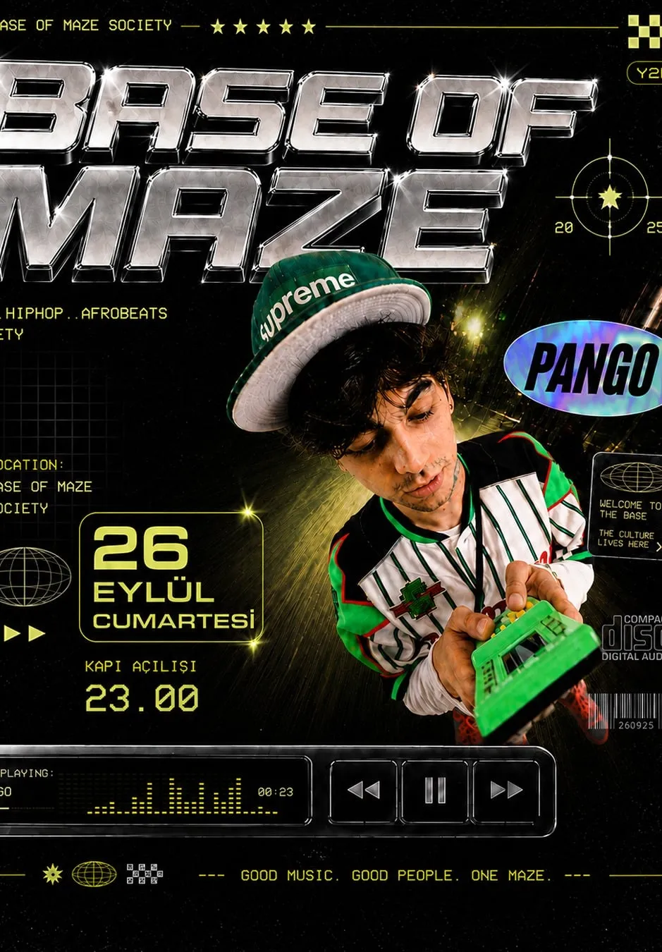 Pango - Presented by Maze  card