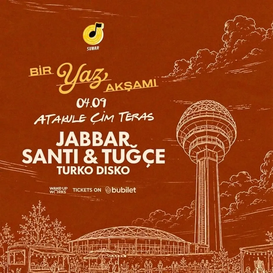 Bir Yaz Akşamı w/ Santi Tuğçe & Jabbar card