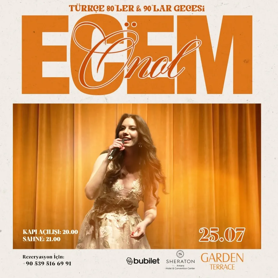 Ecem Önol - 80'ler & 90'lar Gecesi card