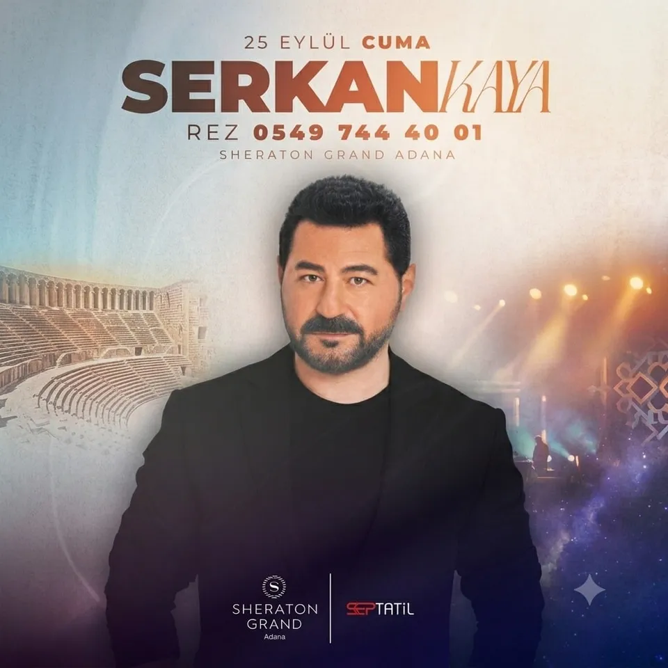 SERKAN KAYA SHERATON GRAND ADANA SEP TATİL ÖZEL card