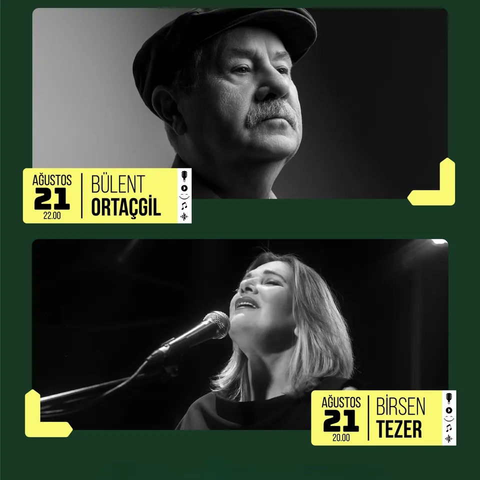 HABITAT Art Music Live Birsen Tezer & Bülent Ortaçgil card