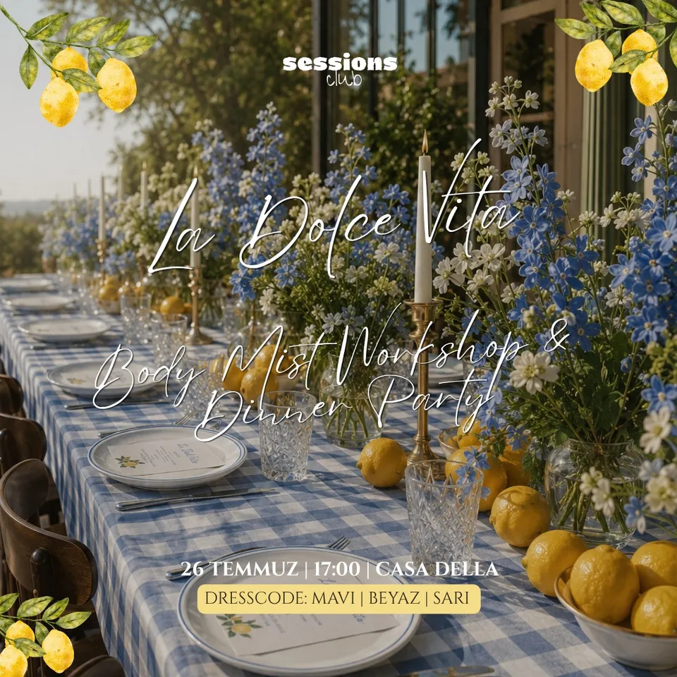 La Dolce Vita Dinner & Body Mist Workshop card