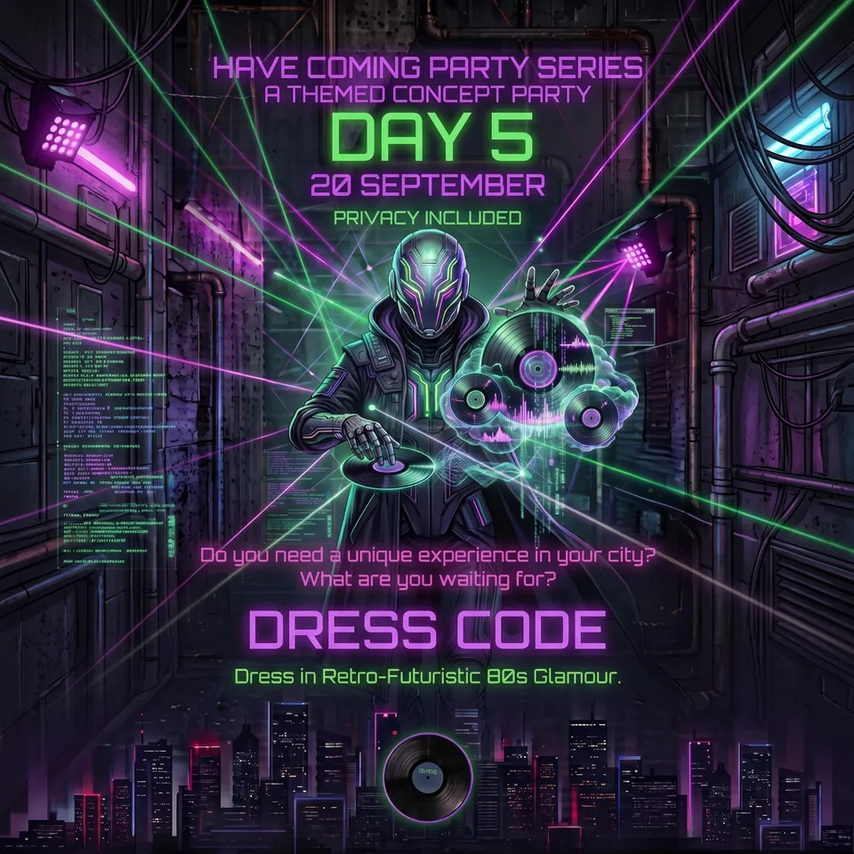 Have Coming Party Series (Day 5) card