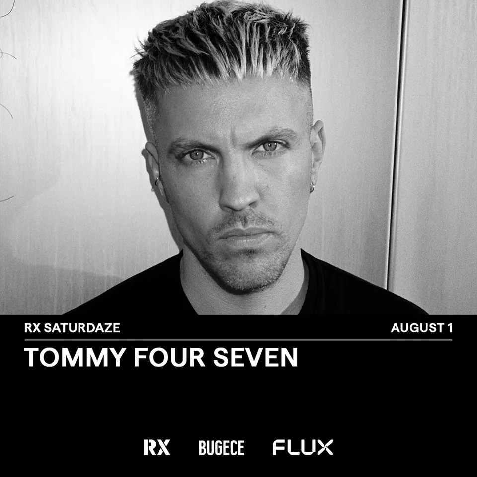 RX SATURDAZE: TOMMY FOUR SEVEN card