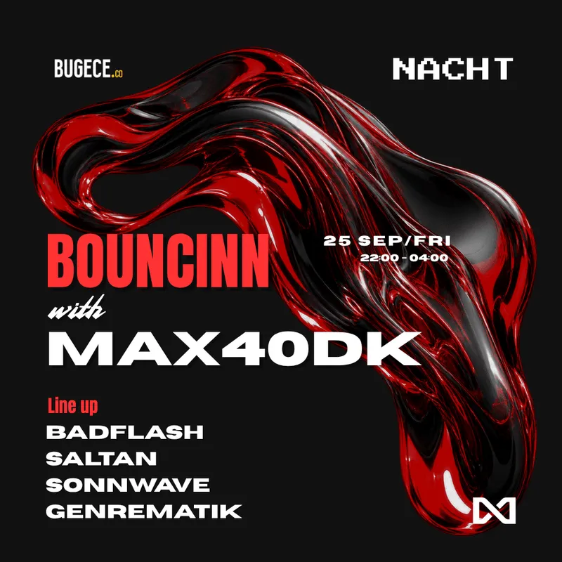 Bouncinn with MAX40DK card