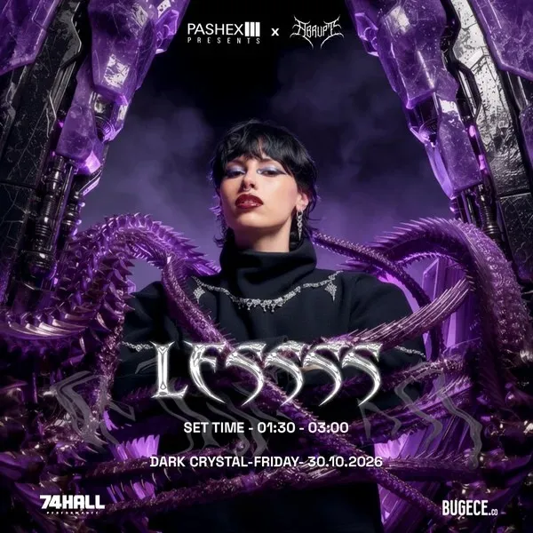 LESSSS - HALLOWEEN NIGHT card