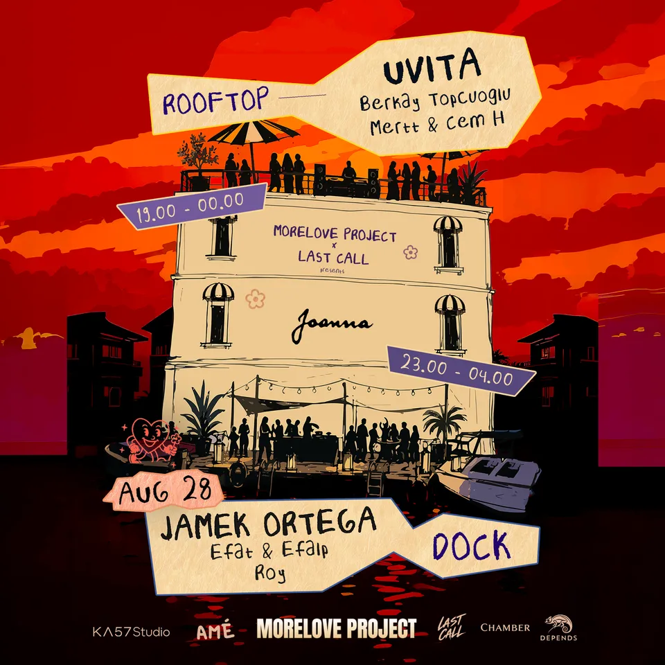 Jamek Ortega x UVİTA at Joanna card