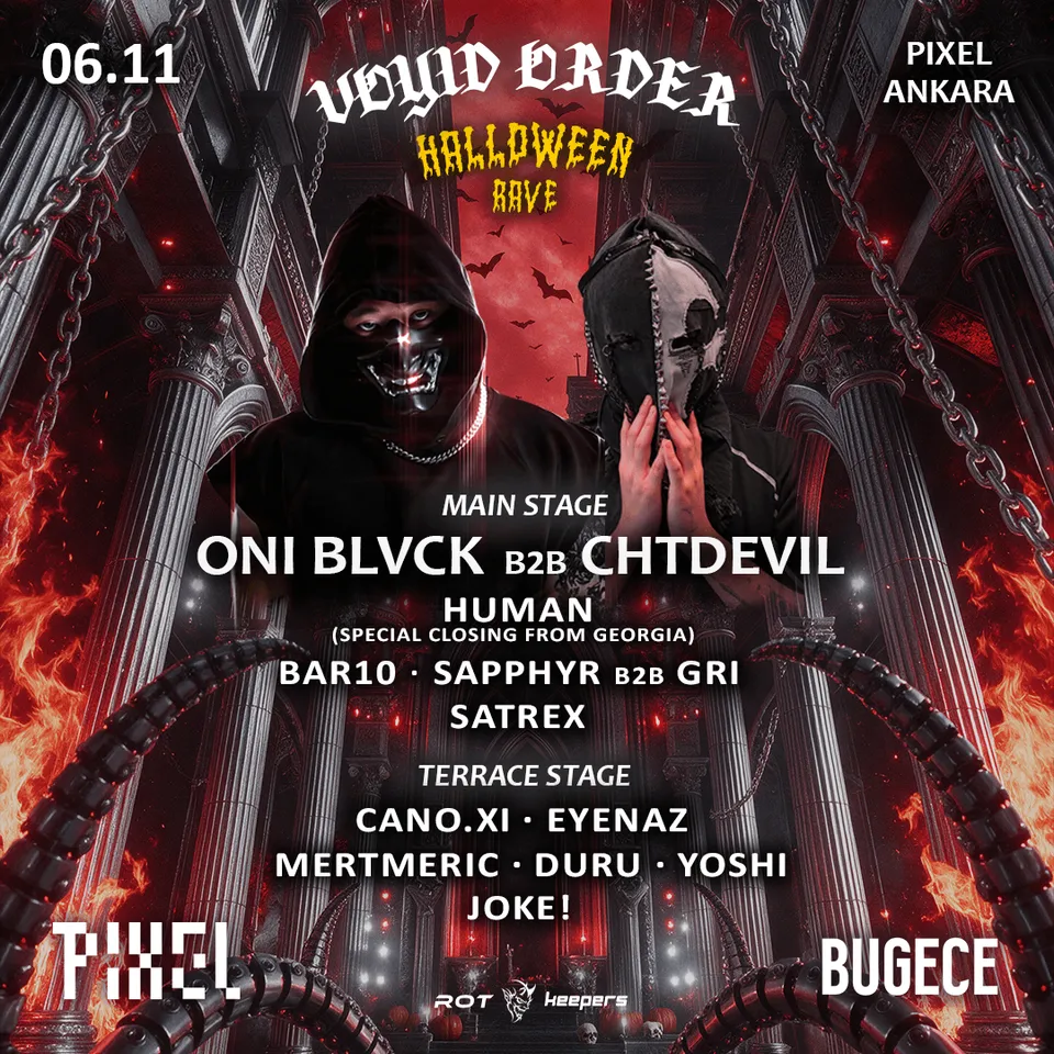 VOYID ORDER: SPECIAL HALLOWEEN RAVE - ONI BLVCK B2B CHTDEVIL thumbnail