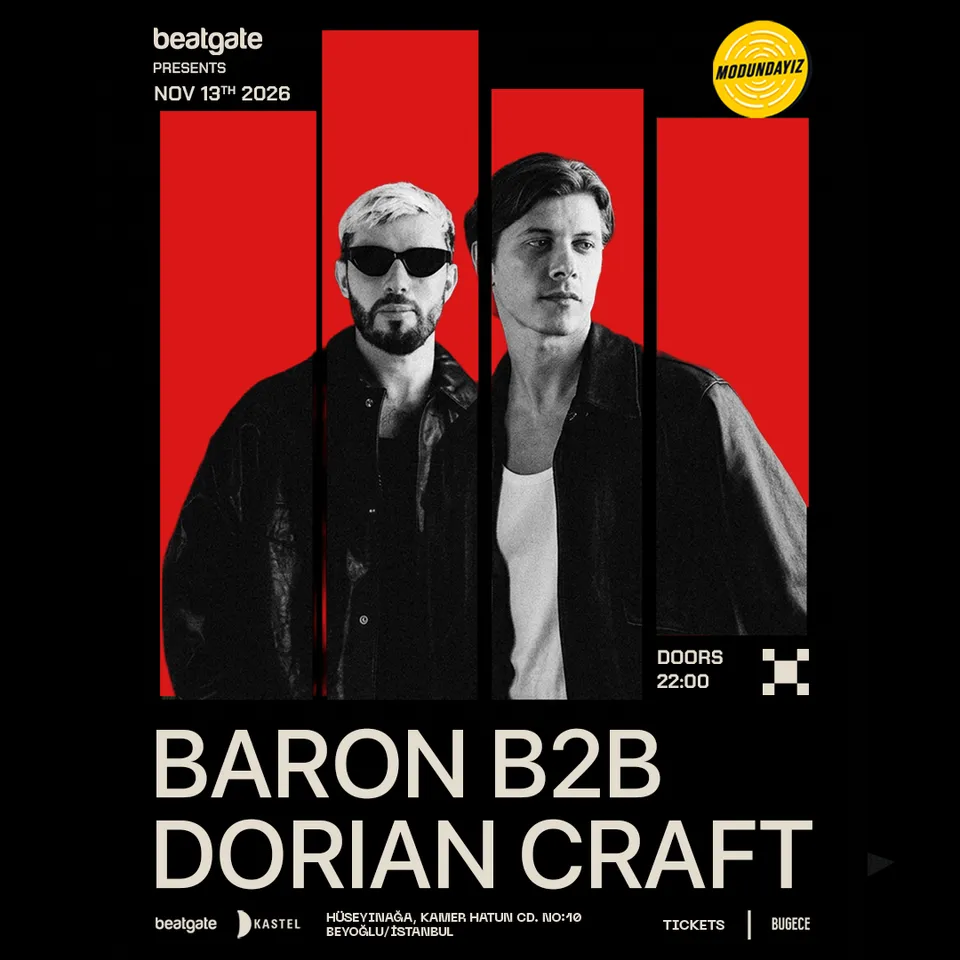 Beatgate w/ DORIAN CRAFT b2b BARON card
