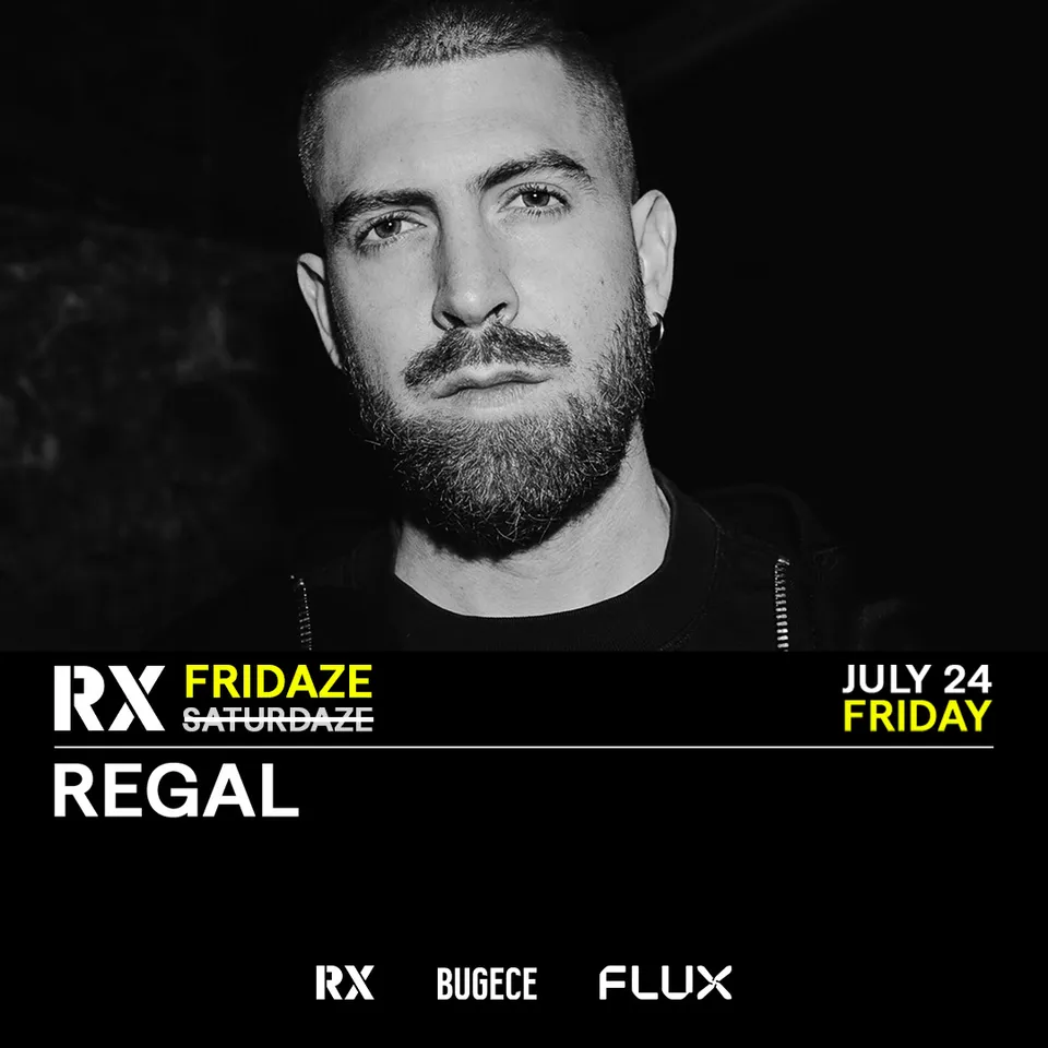RX FRIDAZE: REGAL card