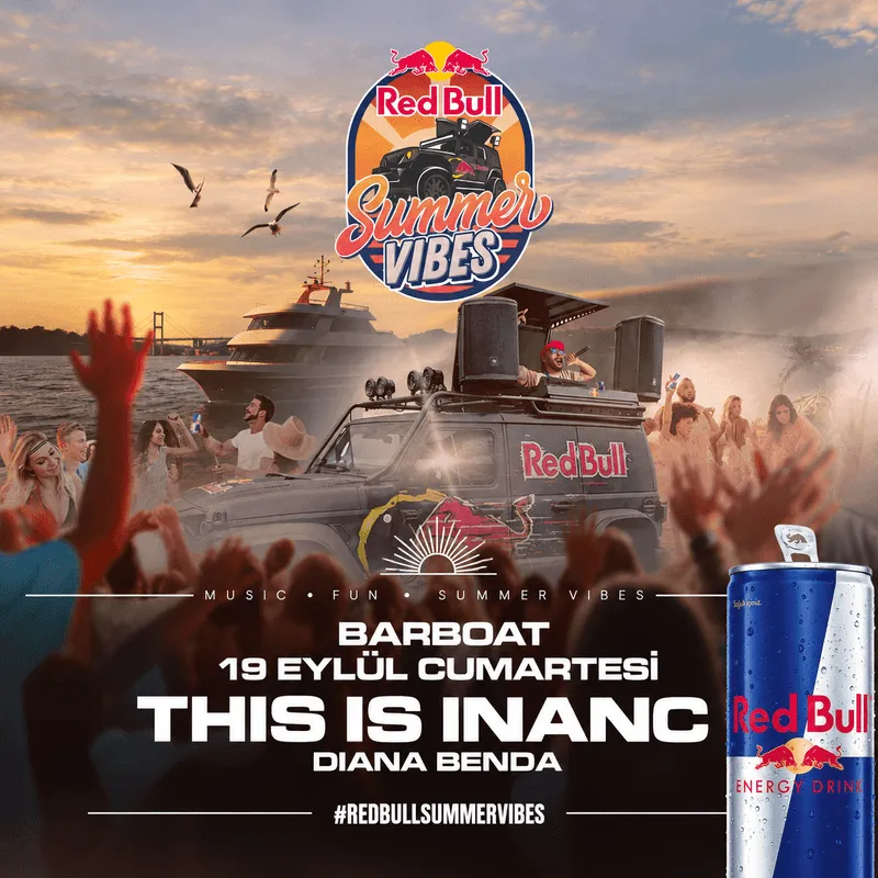 Red Bull Summer Vibes card