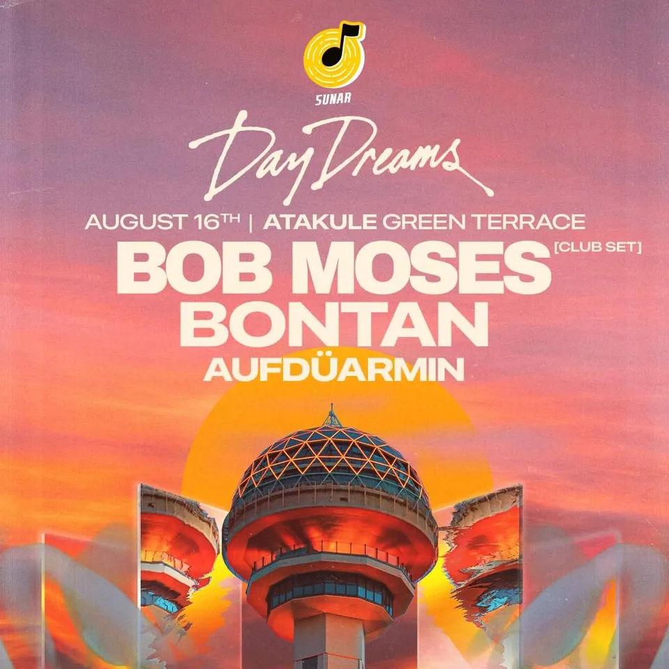 DayDreams Invites Bob Moses & Bontan • Season Opening card