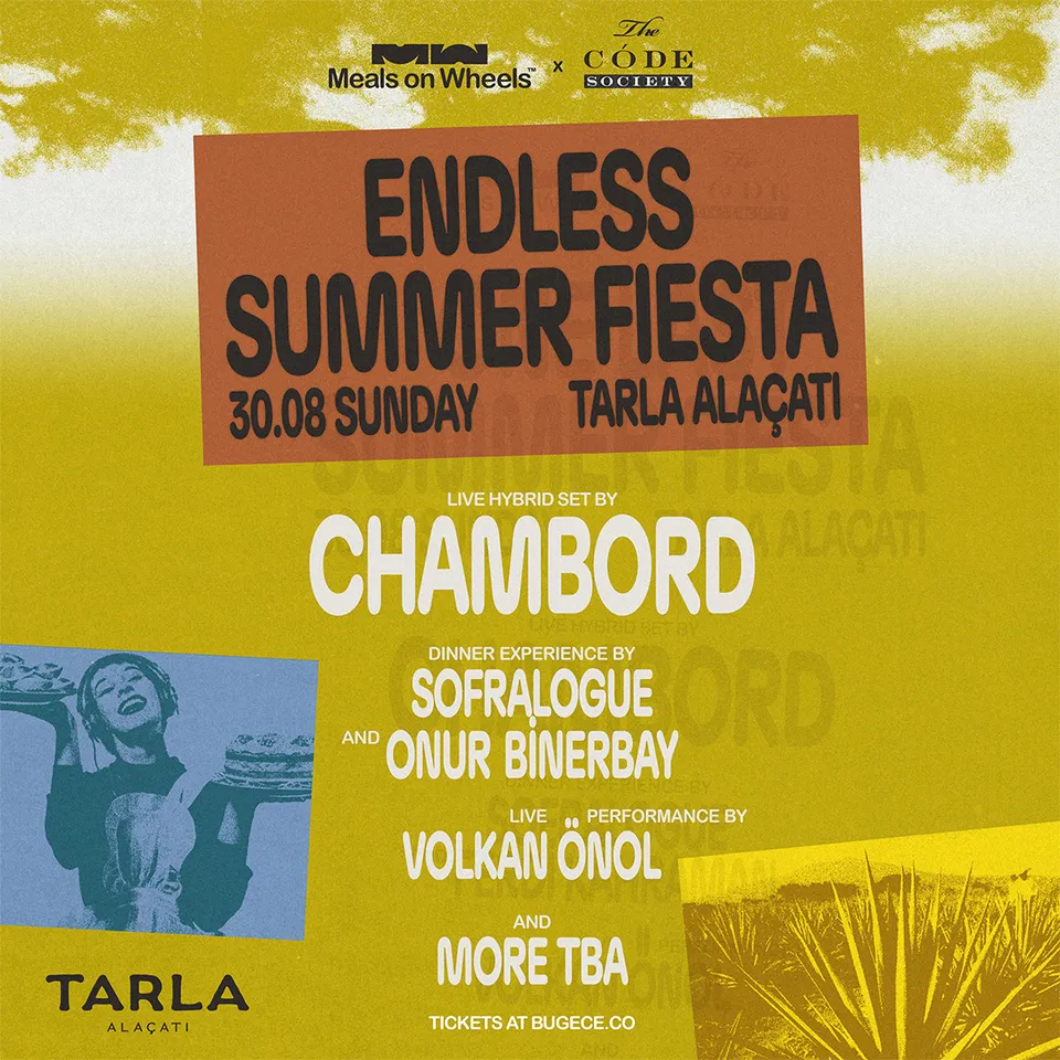 Meals on Wheels x The Code Society present: Chambord (hybrid) LIVE thumbnail