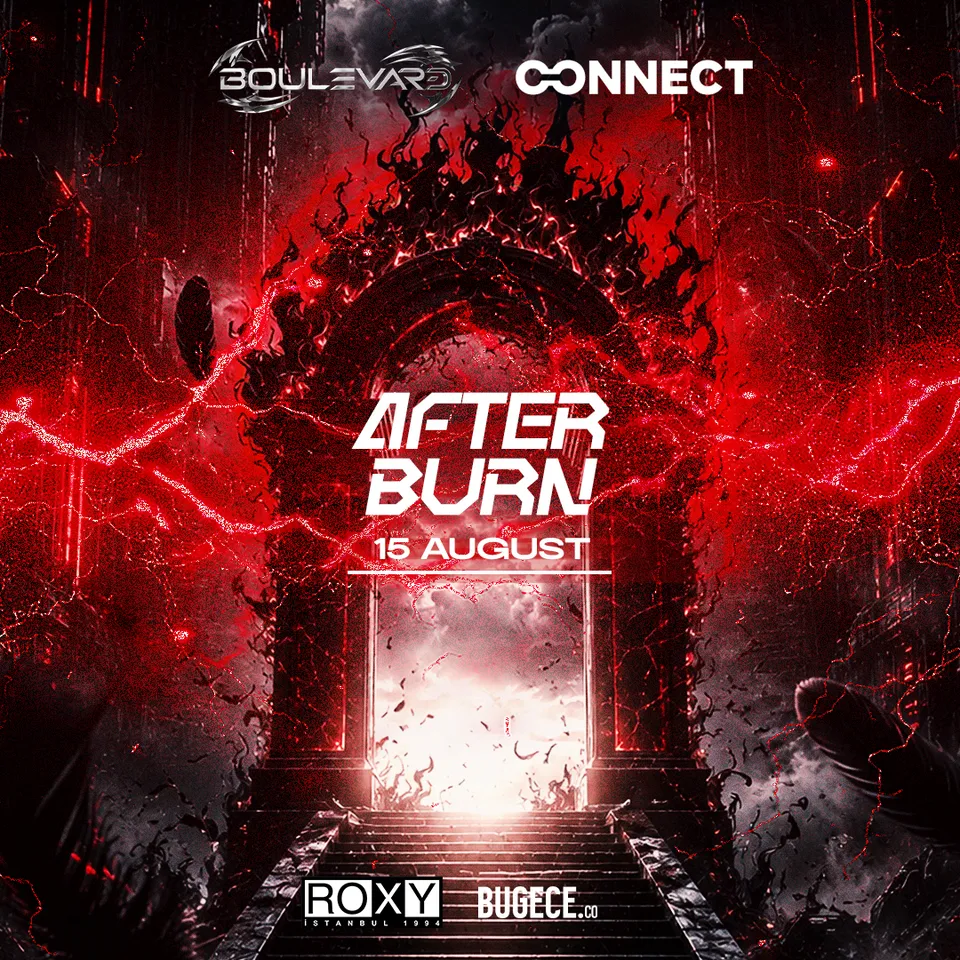 AFTER BURN-ROXY card