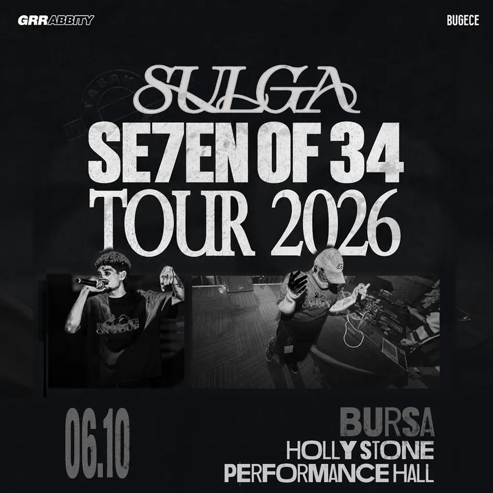 Sulga & Se7en of 34 on Tour - Bursa card