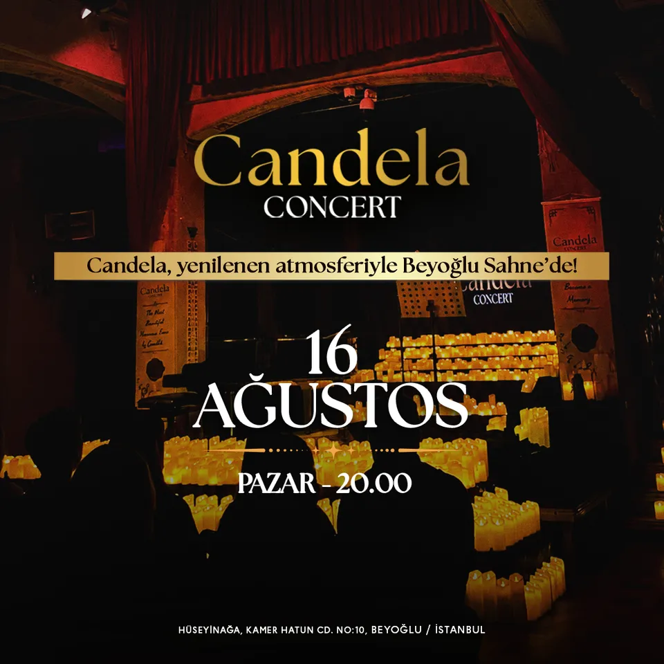 Candela Concert - Beyoğlu Sahne card