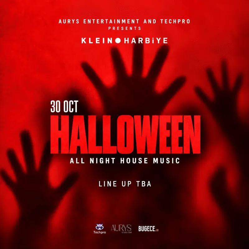 KLEIN HARBIYE | HALLOWEEN card
