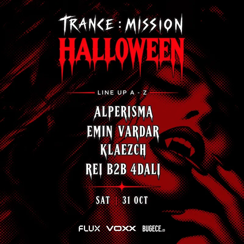 VOXX TRANCE:MISSION HALLOWEEN card