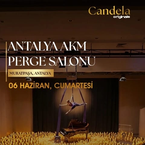 Candela Concert : Antalya AKM Perge Salonu