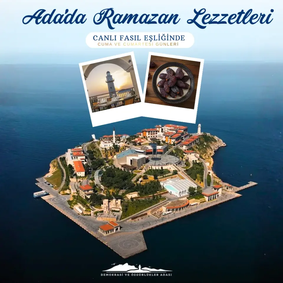 Demokrasi ve Özgürlükler Adası’nda Geleneksel Ramazan Lezzetleri