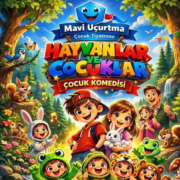 Hayvanlar ve Çocuklar card