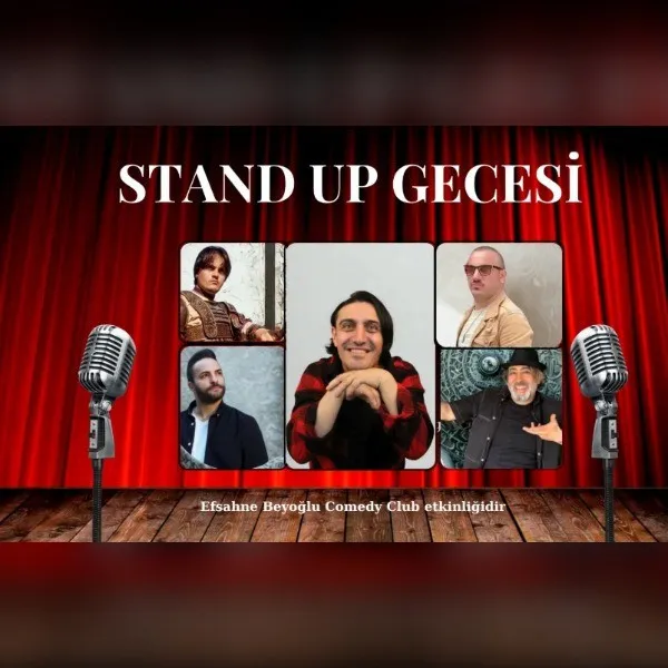 Stand Up Gecesi card