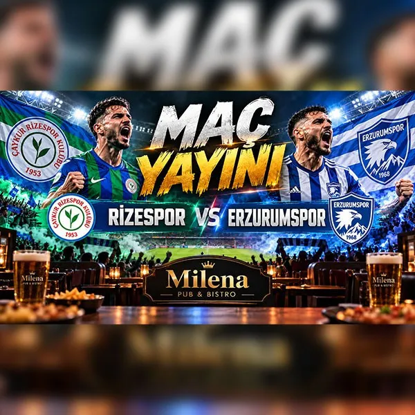 Rizespor - Erzurumspor Maç Yayını küçük resim