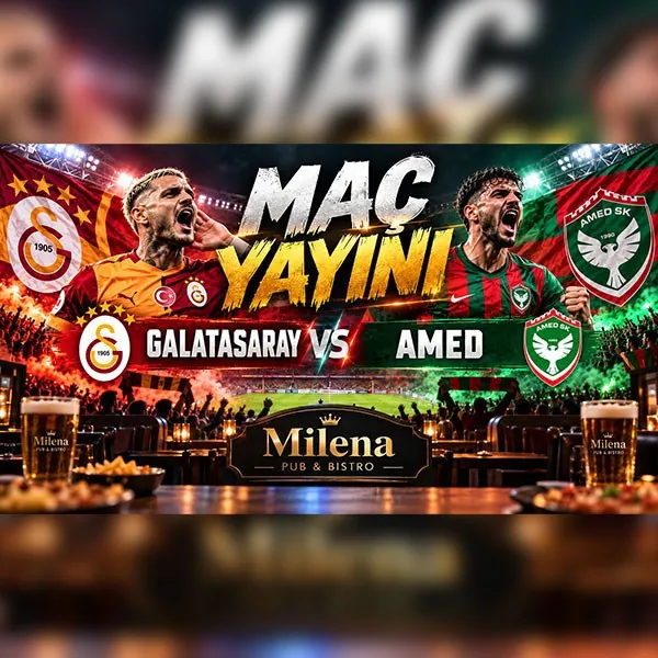 Galatasaray - Amed Maç Yayını küçük resim