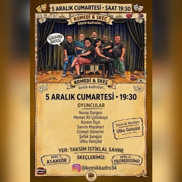 Kemik Kadro Komedi Gecesi card