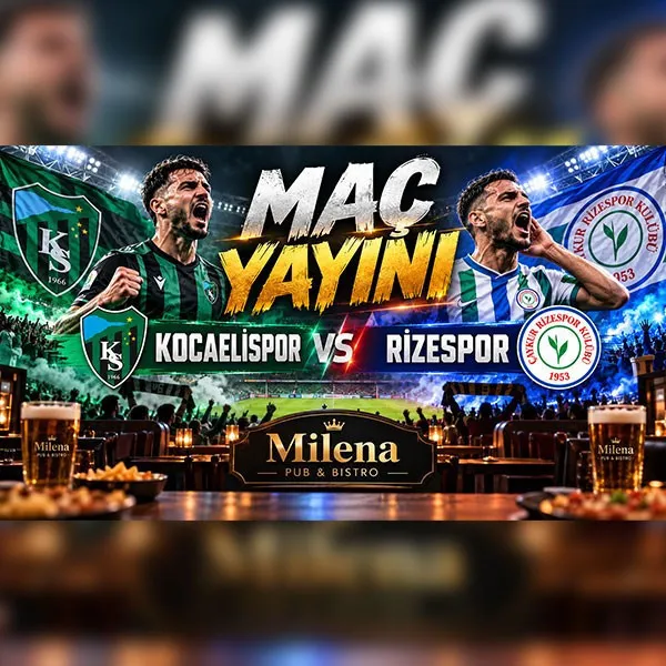 Kocaelispor - Rizespor Maç Yayını card
