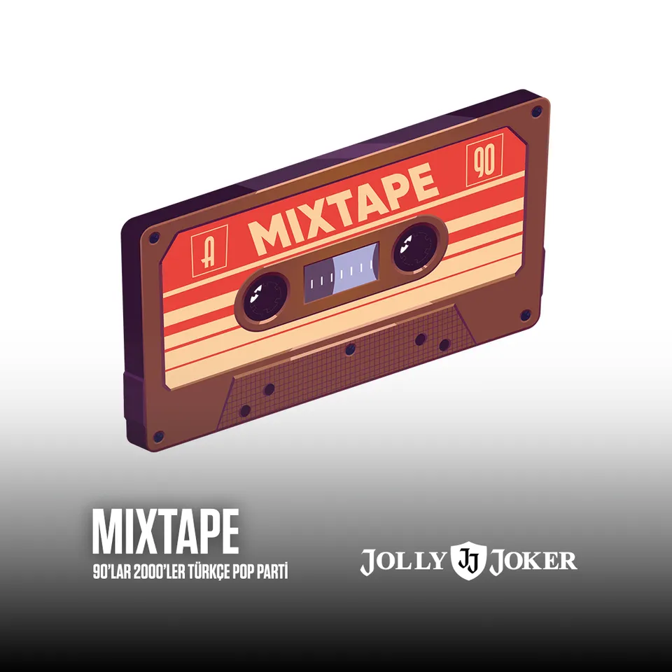 Mixtape 90'lar 2000'ler Türkçe Pop Parti card