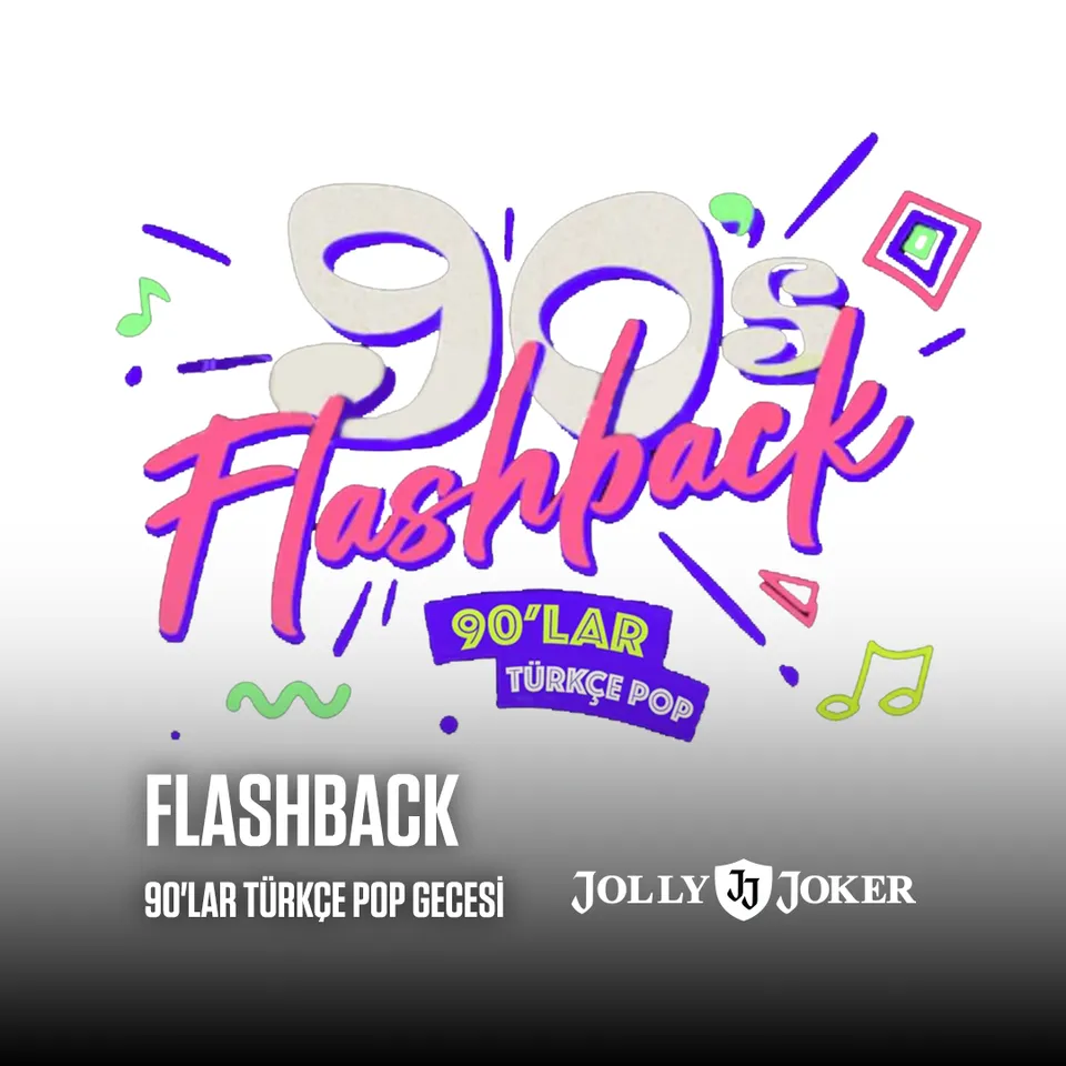 Flashback 90'lar Türkçe Pop Gecesi küçük resim