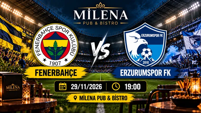 Fenerbahçe - Erzurumspor FK I Milena Pub küçük resim