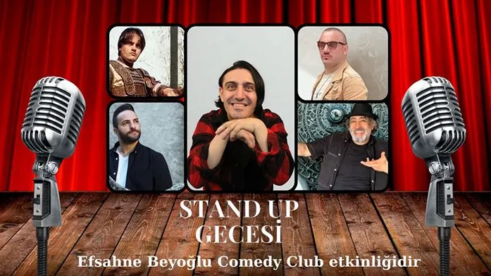 Stand up Gecesi card