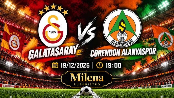 Galatasaray -  Corendon Alanyaspor I Milena Pub küçük resim