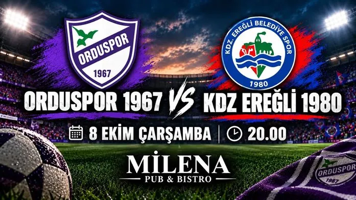 Orduspor 1967 - Kdz. Ereğli1980 küçük resim