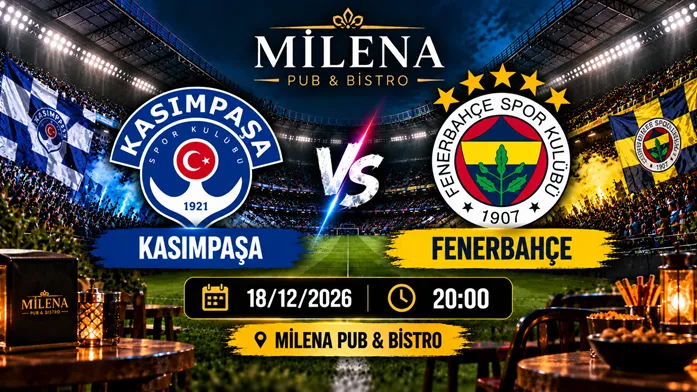 Kasımpaşa - Fenerbahçe I Milena Pub küçük resim