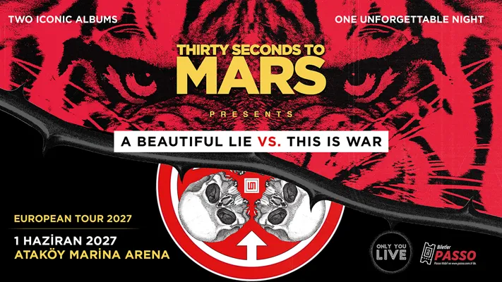 Thirty Seconds to Mars Presents A Beautiful Lie vs This Is War card