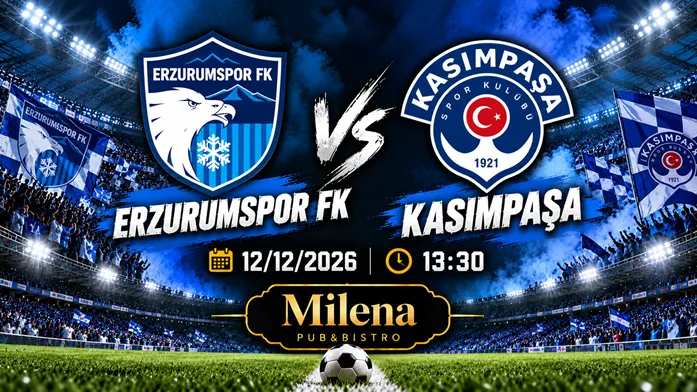 Erzurumspor FK -  Kasımpaşa I Milena Pub küçük resim